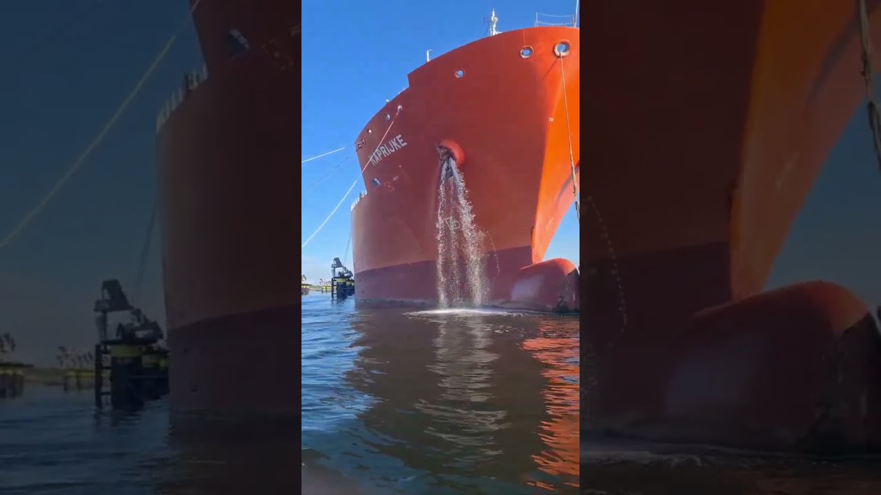 How To Mooring A LPG Tanker Ship
