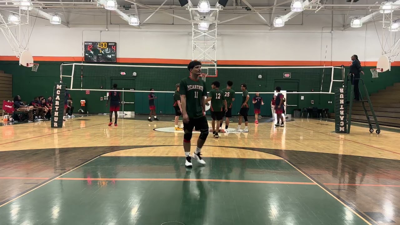 McArthur vs Miramar set 1