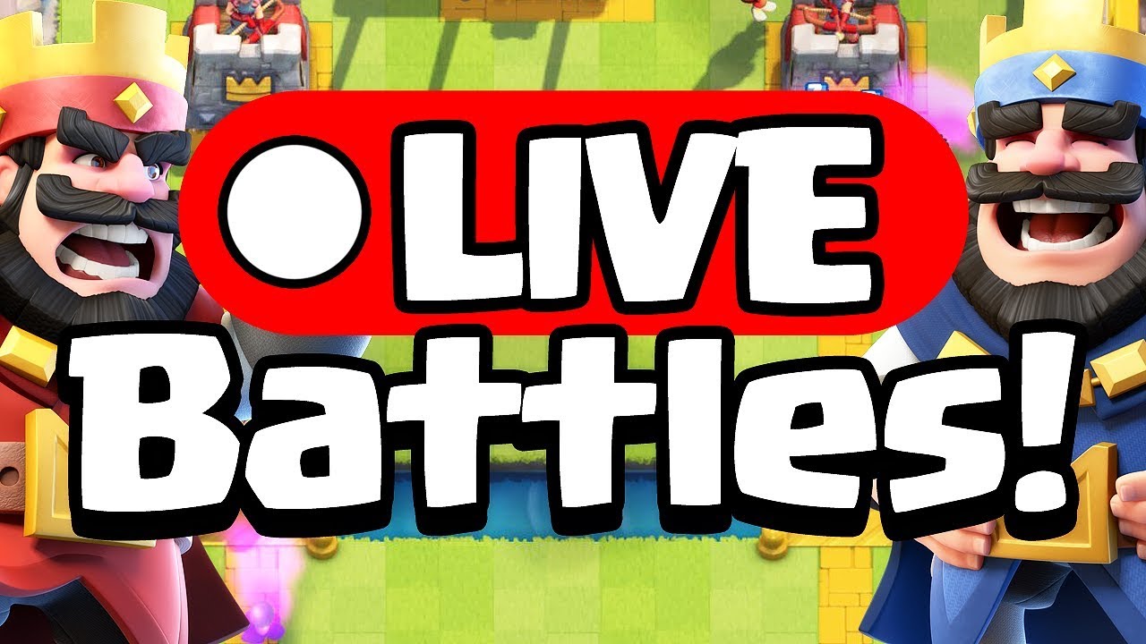 CLASH ROYALE RANKED LIVE! + MORE