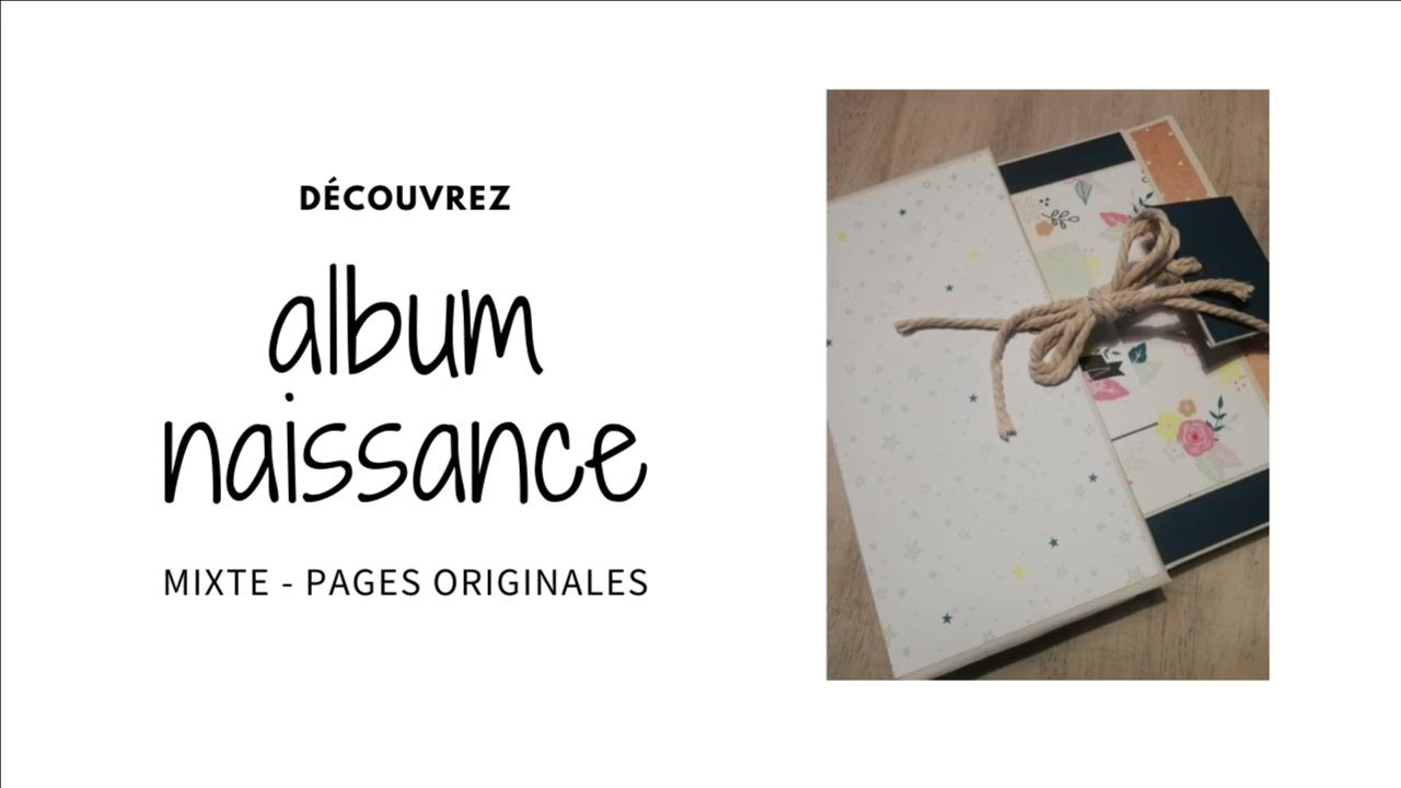 Tuto album naissance - pages pop up - Partie 2
