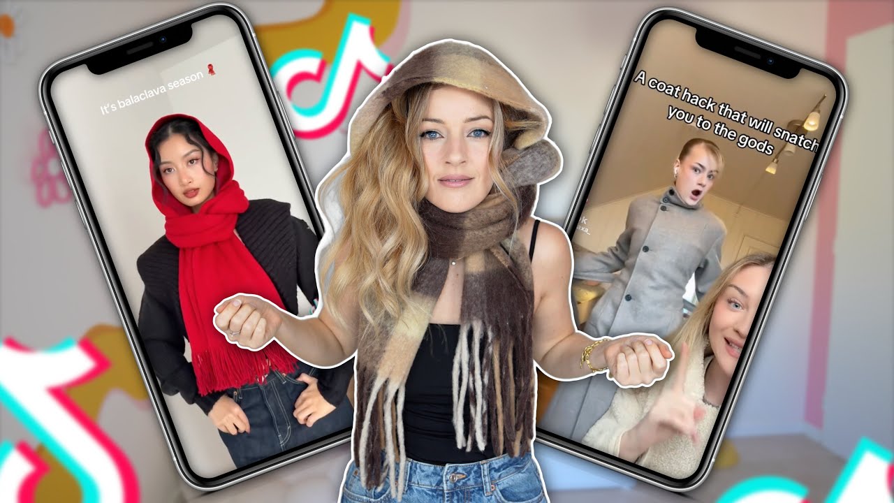 Je TESTE des ASTUCES vêtements TIKTOK pour l'hiver (spoiler: j'ai galéré 😅)