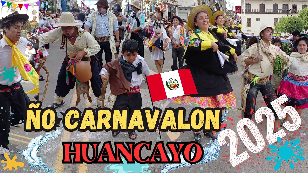 ÑO CARNAVALON 2025 EN HUANCAYO  primera parte