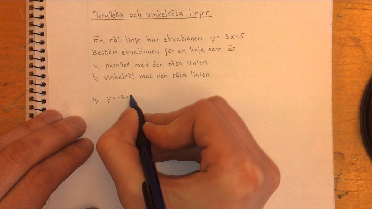 Ma2c Parallella och vinkelräta linjer