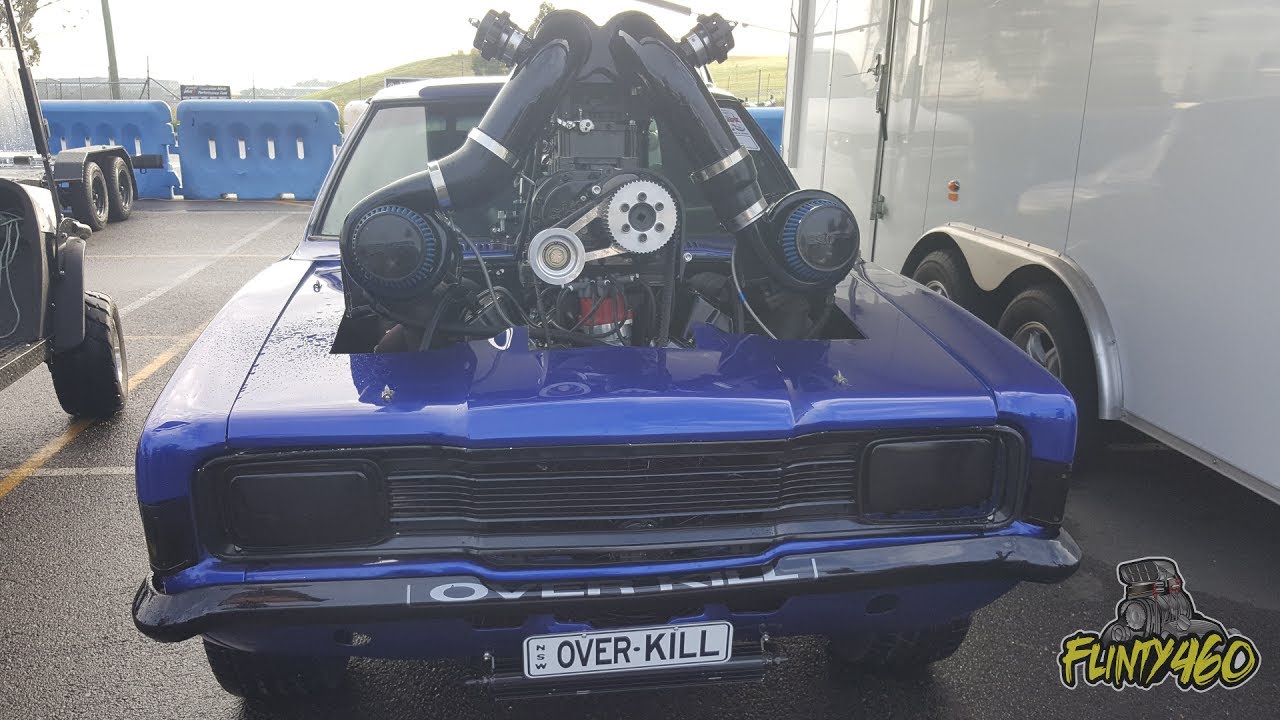 TWIN TURBO SUPERCHARGED CORTINA 