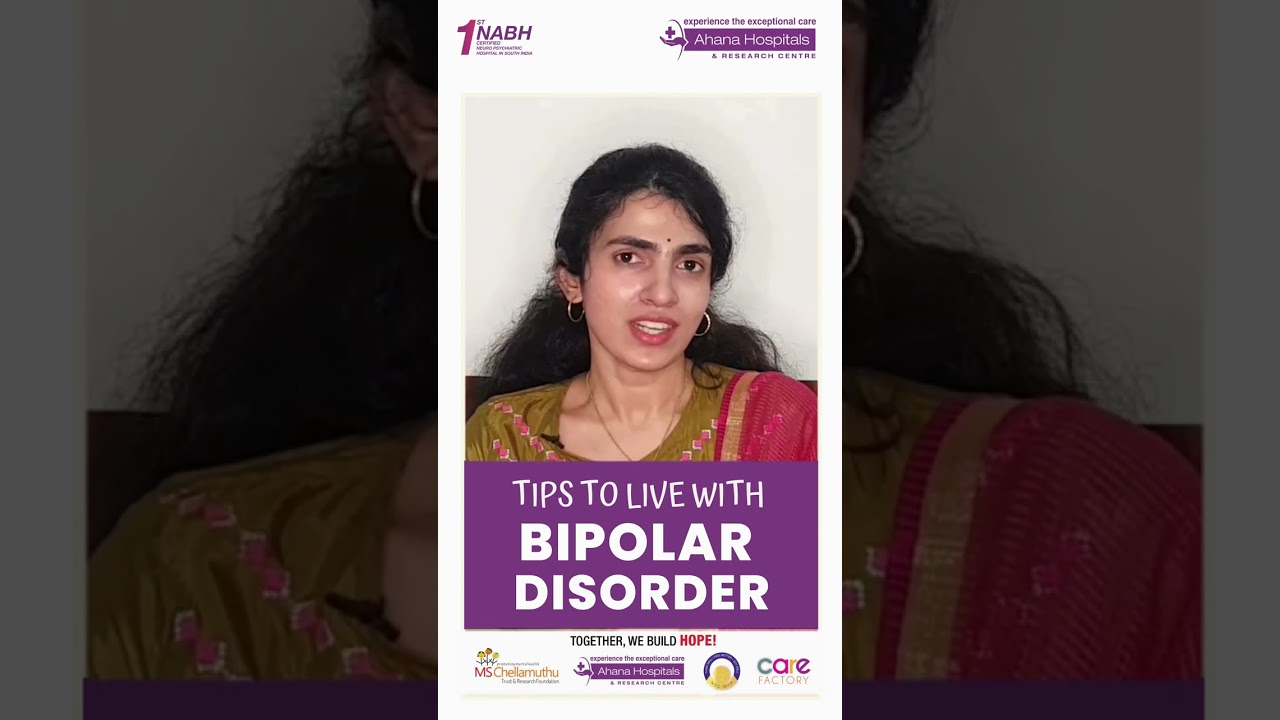 Tip to live with Bipolar disorder |Tamil| - Dr. Gautami