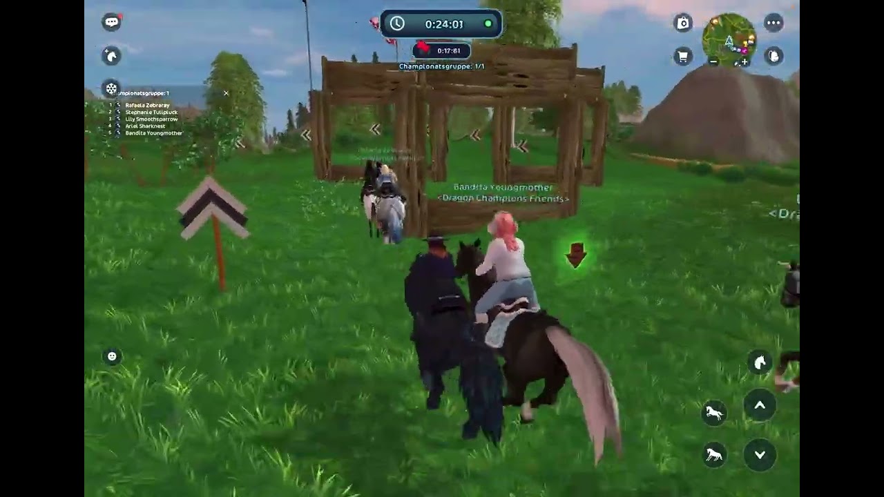 Champi mit uns! Star Stable online ( bei mir ein Fail 😂😂)