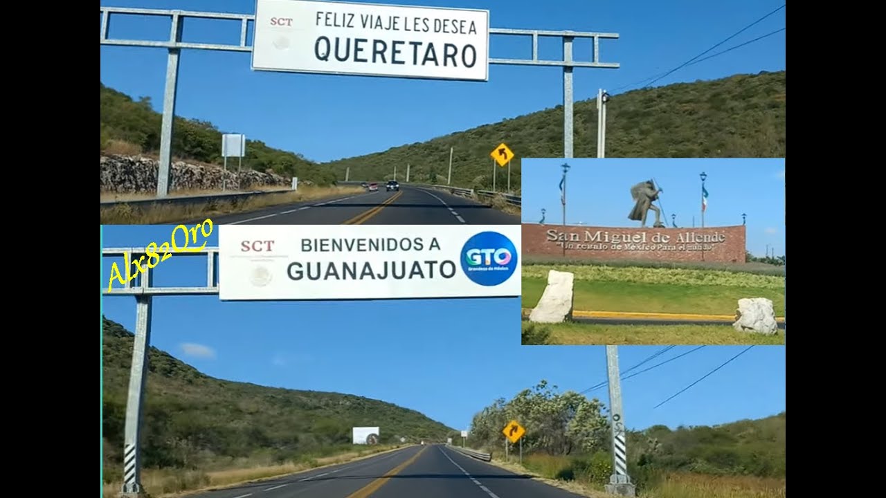 de Querétaro a San Miguel de Allende ( Querétaro - Guanajuato ) #carretera57 #Carretera111