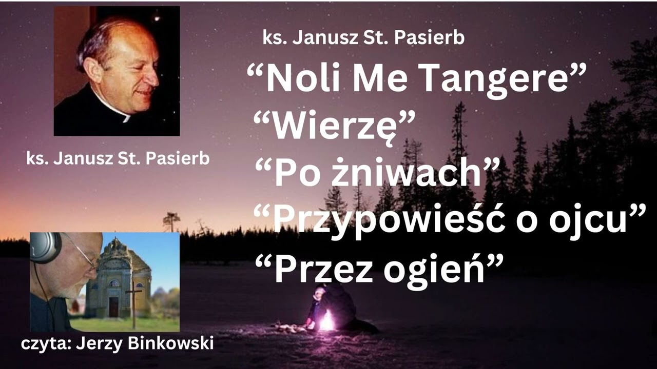Janusz St Pasierb Wiersze - czyta Jerzy Binkowski