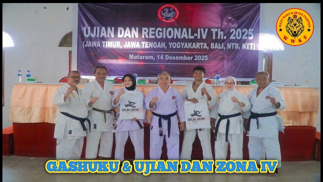 PESERTA UJIAN DAN I TERBAIK !! SELEKSI BOB UJIAN DAN I INKANAS ZONA IV #karate #dojo #inkanas #ujian