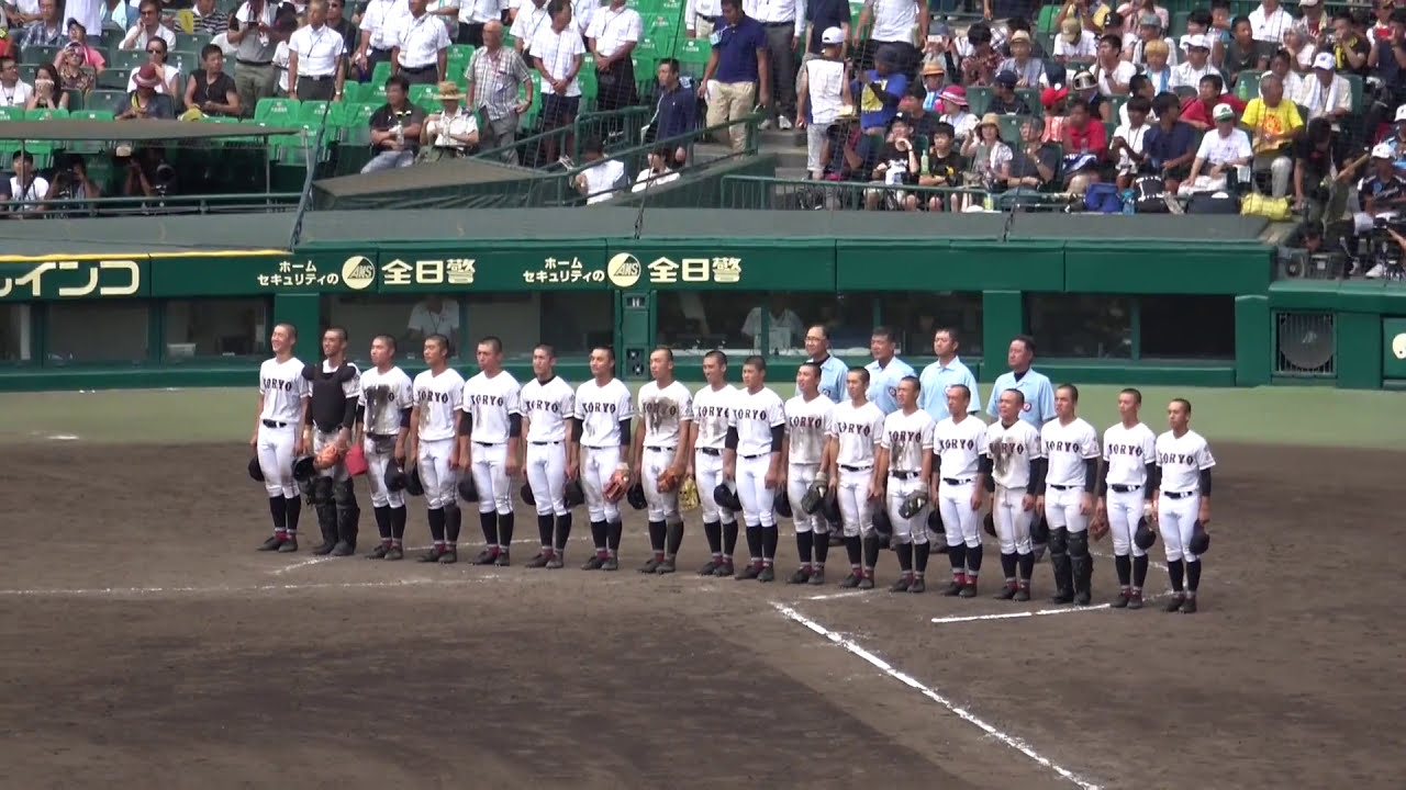 アルプス揺れる！広陵１０年ぶり決勝進出を決めて校歌斉唱！