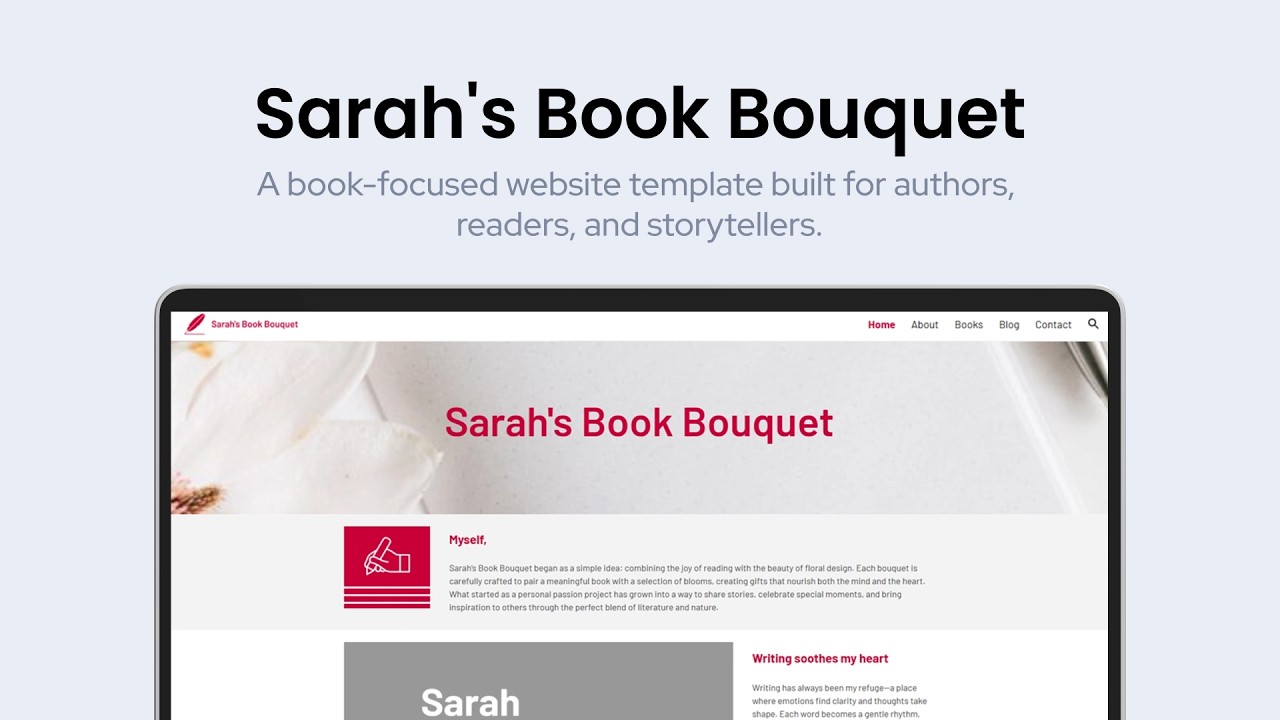 FREE Google Sites Template for Writers + Custom Design Services (2026)