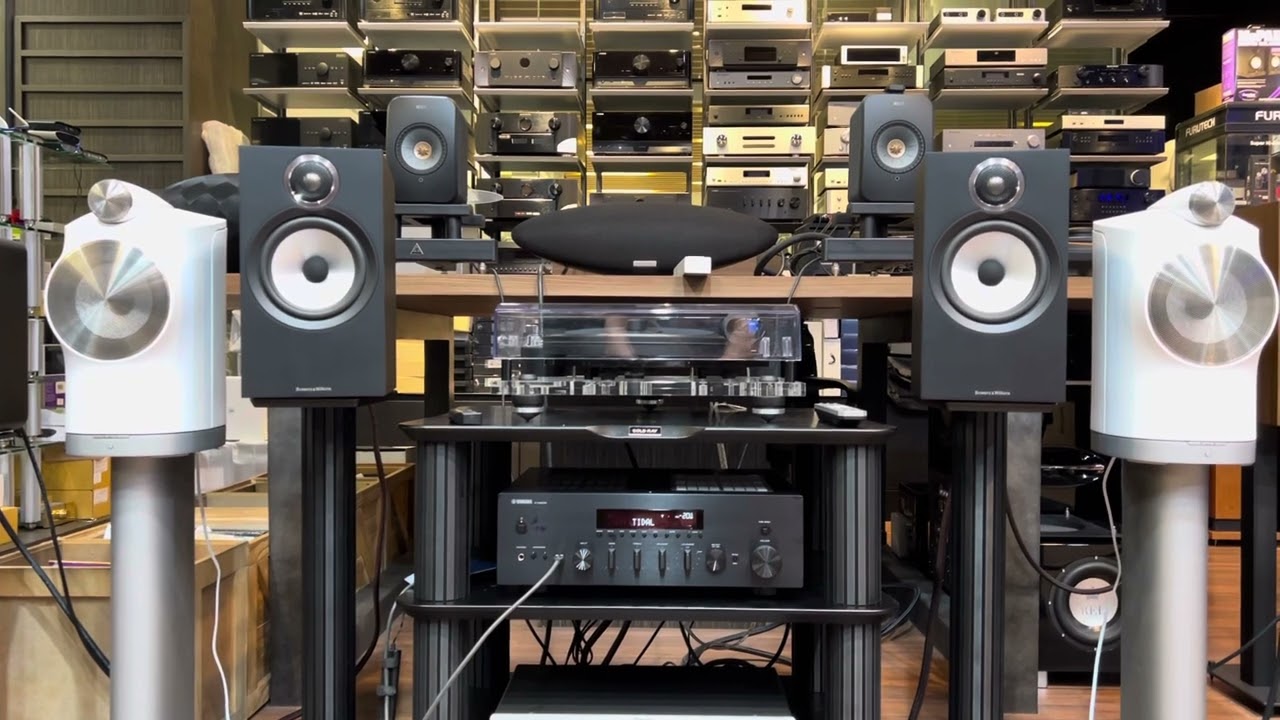 YAMAHA R-N600A + B&W 606S3 Play Tidal Connect