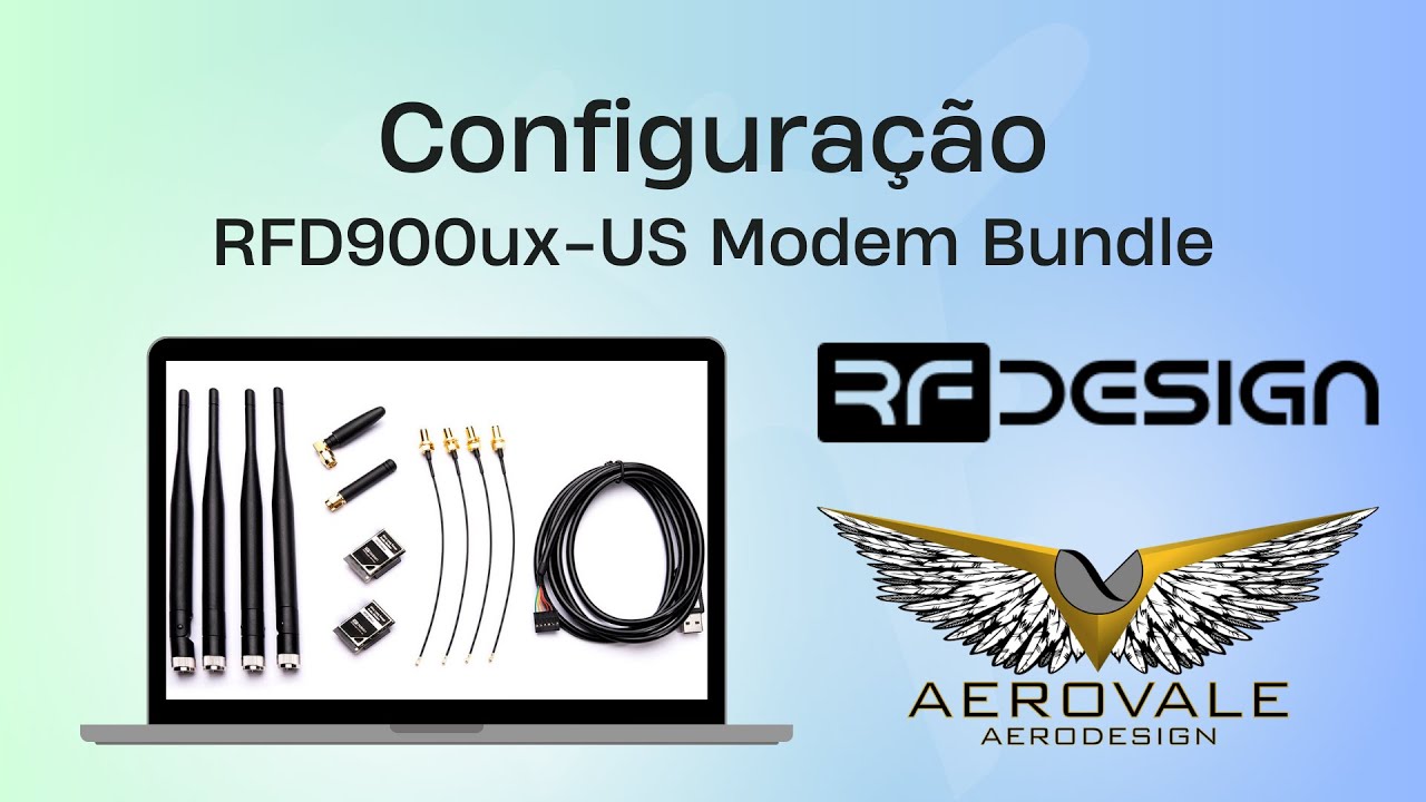 Tutorial RFDESIGN RFD900ux-US Modem Bundle (FCC)