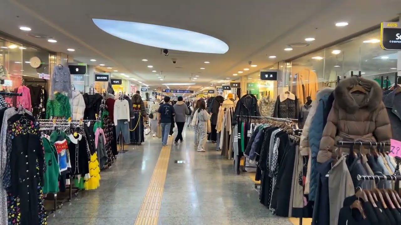 4K Exploring GOTO Mall, Korea - Seoul Shopping Tour, Cheap and Trendy Fashion