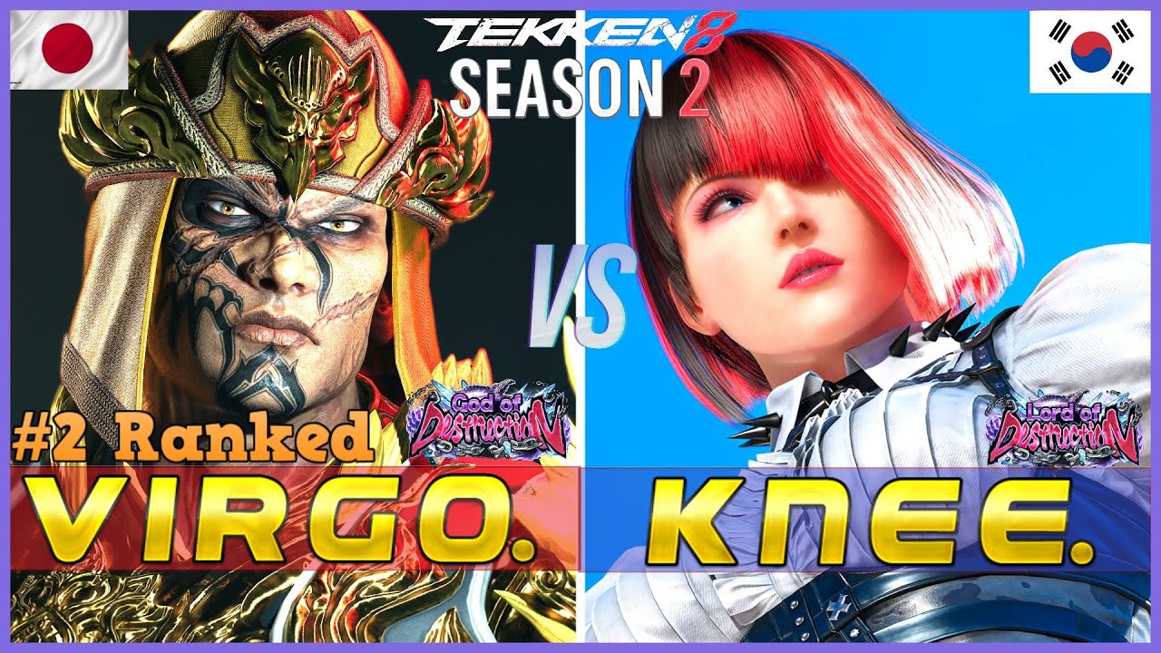 T8 ▰ KNEE (Anna) Vs VIRGO (#2 Ranked Fahkumram) ▰ Tekken 8 High Level Gameplay