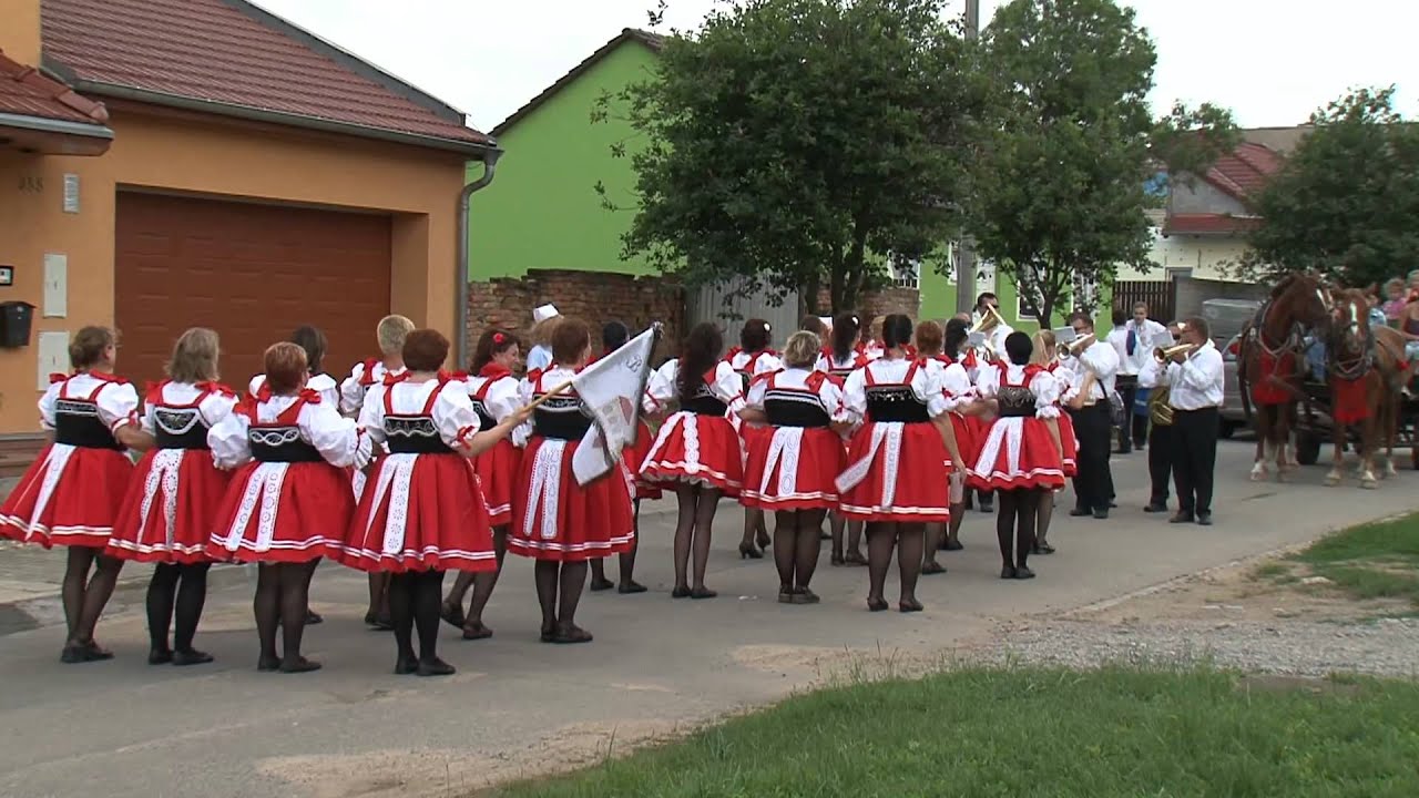 Babské hody Starovice 22.6.2013 - Zvaní na hody