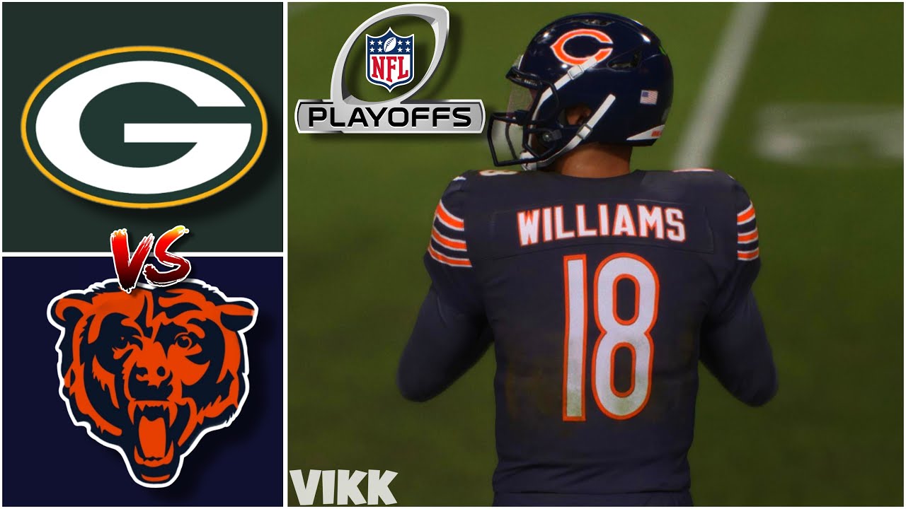 Packers vs Bears Wild Card Playoff Full Game Simulation | Madden 26