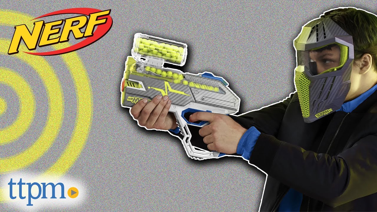 *НОВИНКИ*: Бластеры NERF Hyper Rush-40, Siege-50 и Mach-100 от Hasbro. Обзор 2021 года | TTPM Toy...