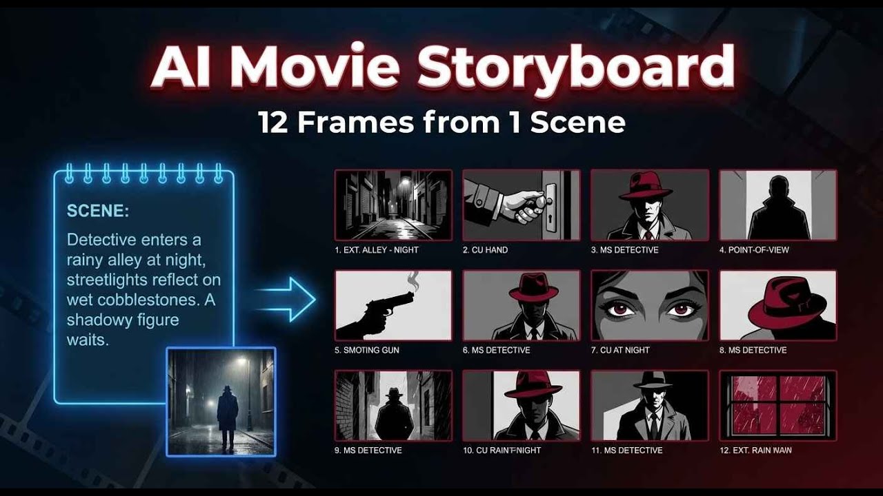 How to Create a Movie Storyboard from Text (AI Demo) | Tamilan AI #ai #shorts #youtubeshorts #ai