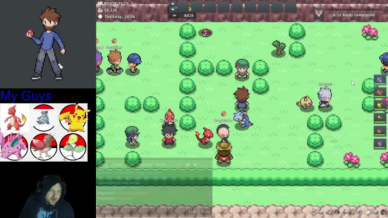 PokeMMO: Bill's Ticket and Misty's Badge! | Day 5