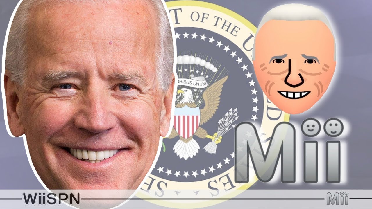 Mii Maker: Joe Biden
