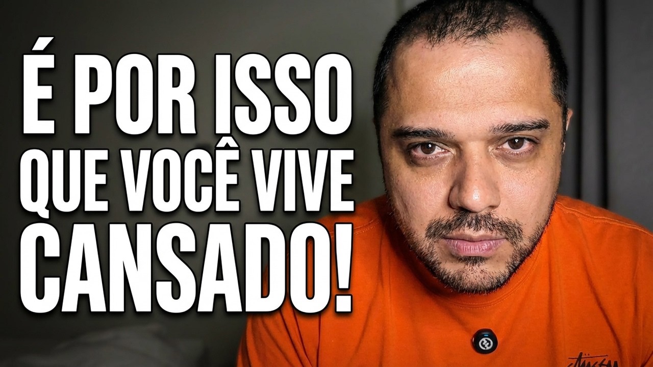 Por que VOCÊ está sempre CANSADO? A verdade metabólica que ninguém explica