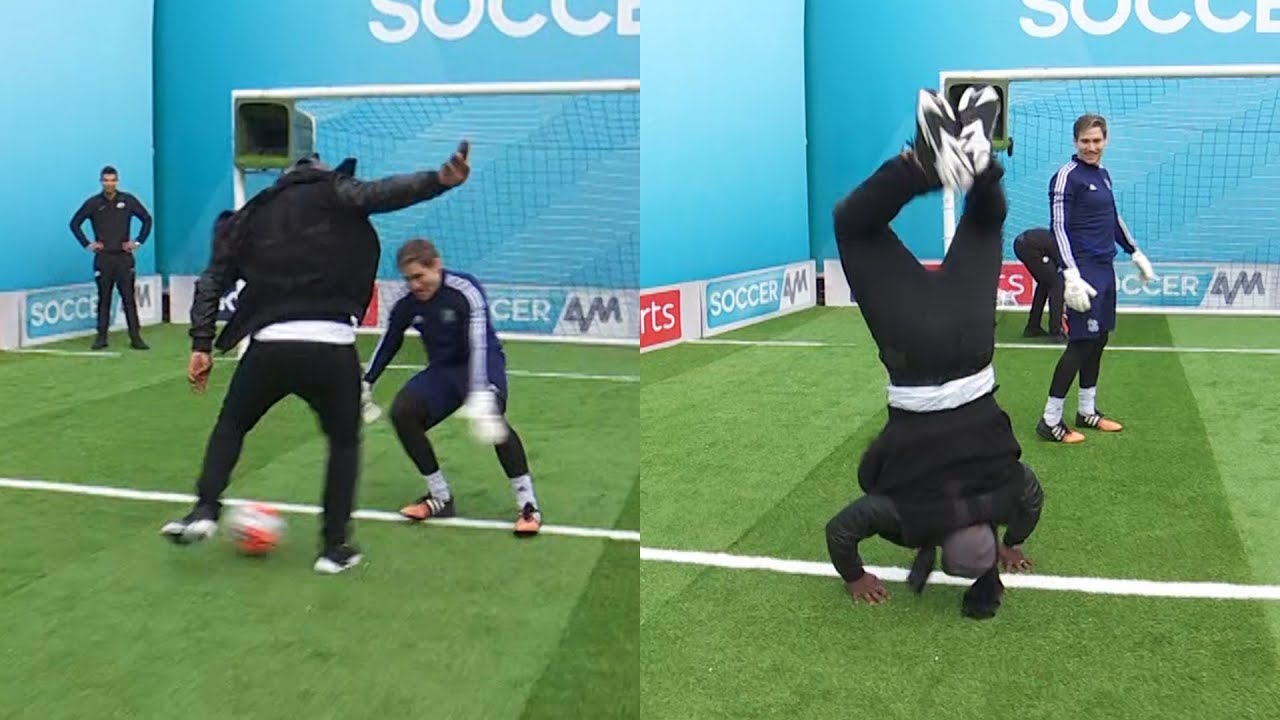 Lomana Lua Lua taunts 'keeper and does a backflip! | Soccer AM Pro AM