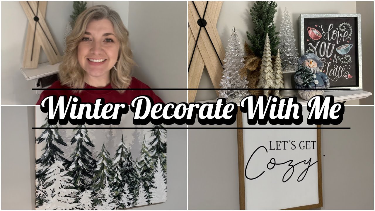 Winter Home Decor 2023 | Transitioning from Christmas to Winter