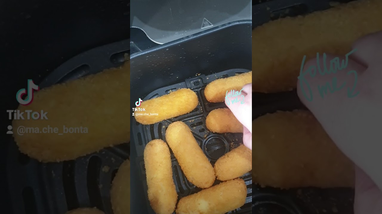 crocch&egrave; surgelati nella FRIGGITRICE AD ARIA