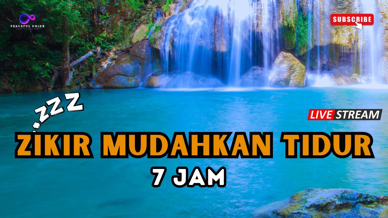 Zikir Mudahkan Tidur (Lullaby) I Tenangkan Hati & Fikiran Sebelum Tidur I 6 Jam