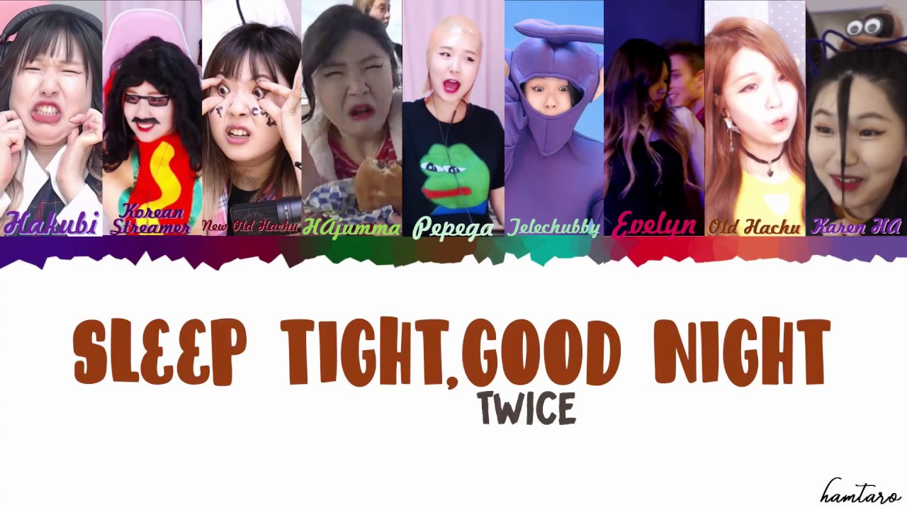 HAchubby Cover - TWICE (트와이스) - SLEEP TIGHT GOOD NIGHT (잘자요 굿나잇) byebye song