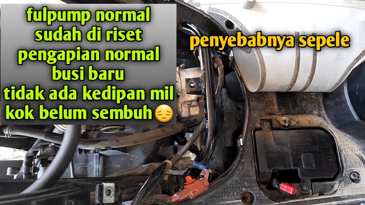 Penyebab Honda scoopy tidak mau di gas