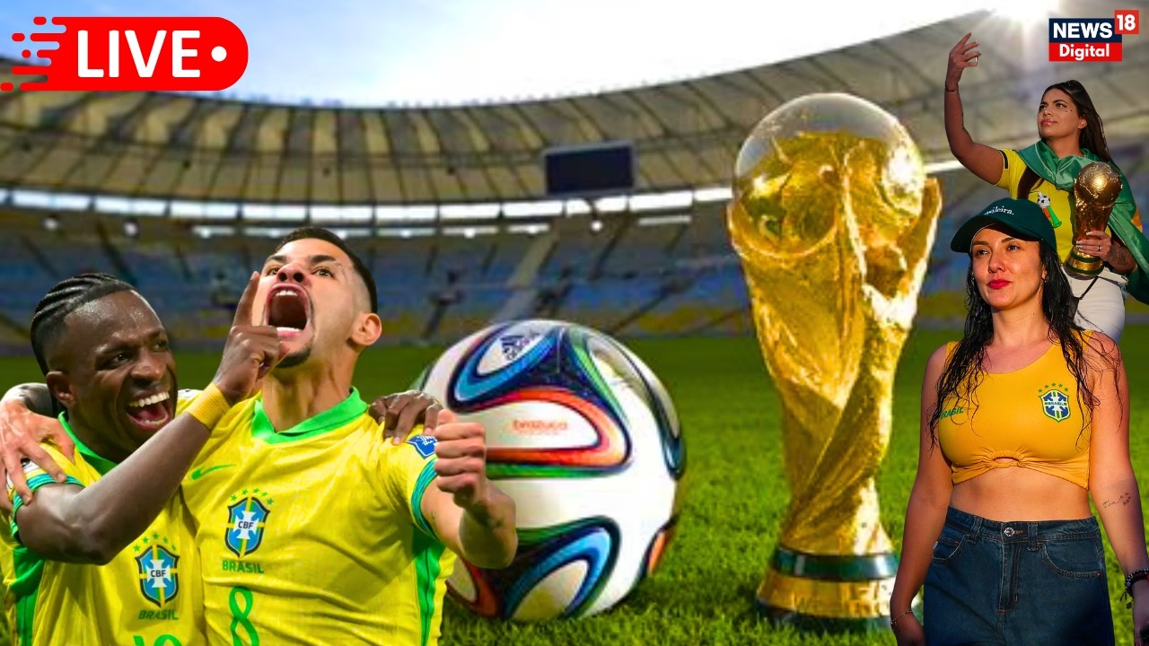 Football Live Match Updates : Brazil vs Morocco | FIFA 2026 | FIFA World Cup 2026 | East Rutherford