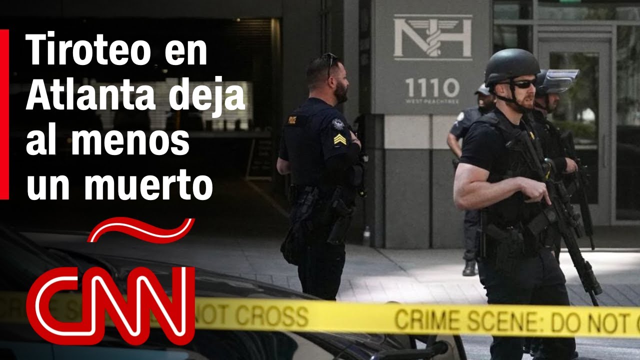 Tiroteo en Atlanta deja al menos un muerto y cuatro heridos