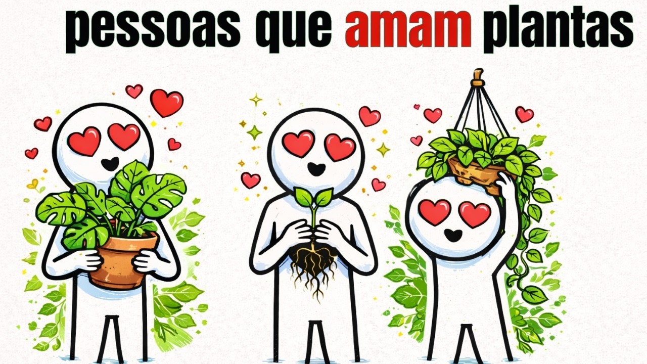 Amar plantas é terapia silenciosa para o cérebro - Psicologia explica