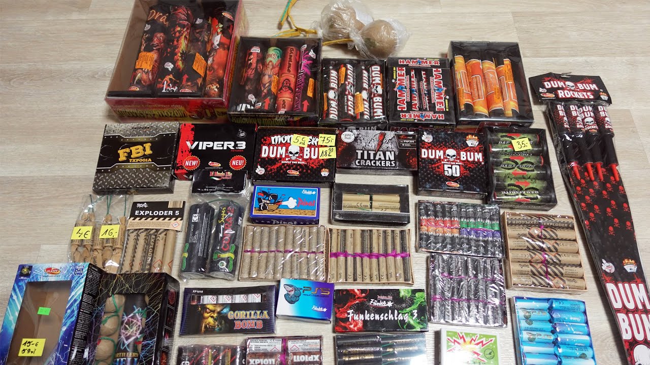 Mein XXL FEUERWERK EINKAUF vom POLENMARKT! - Unboxing von Shells, Polenböller, Raketen und mehr!