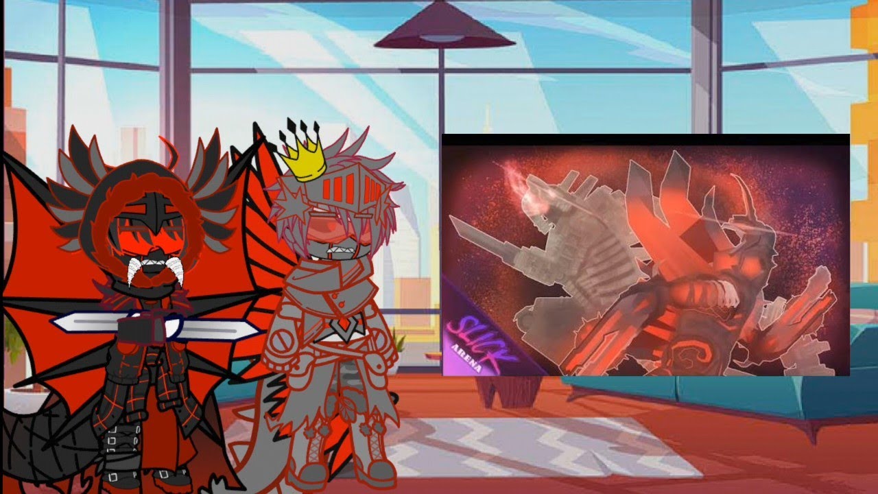 [🇧🇷/🇺🇸/🇪🇸/🇷🇺]MV kaijus react to mecha Godzilla vs gigan 