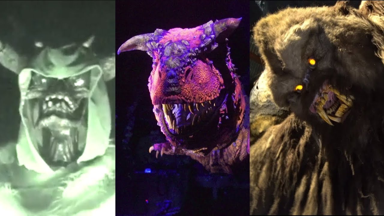 Top 10 Scariest Disney Animatronics (Reuploaded)