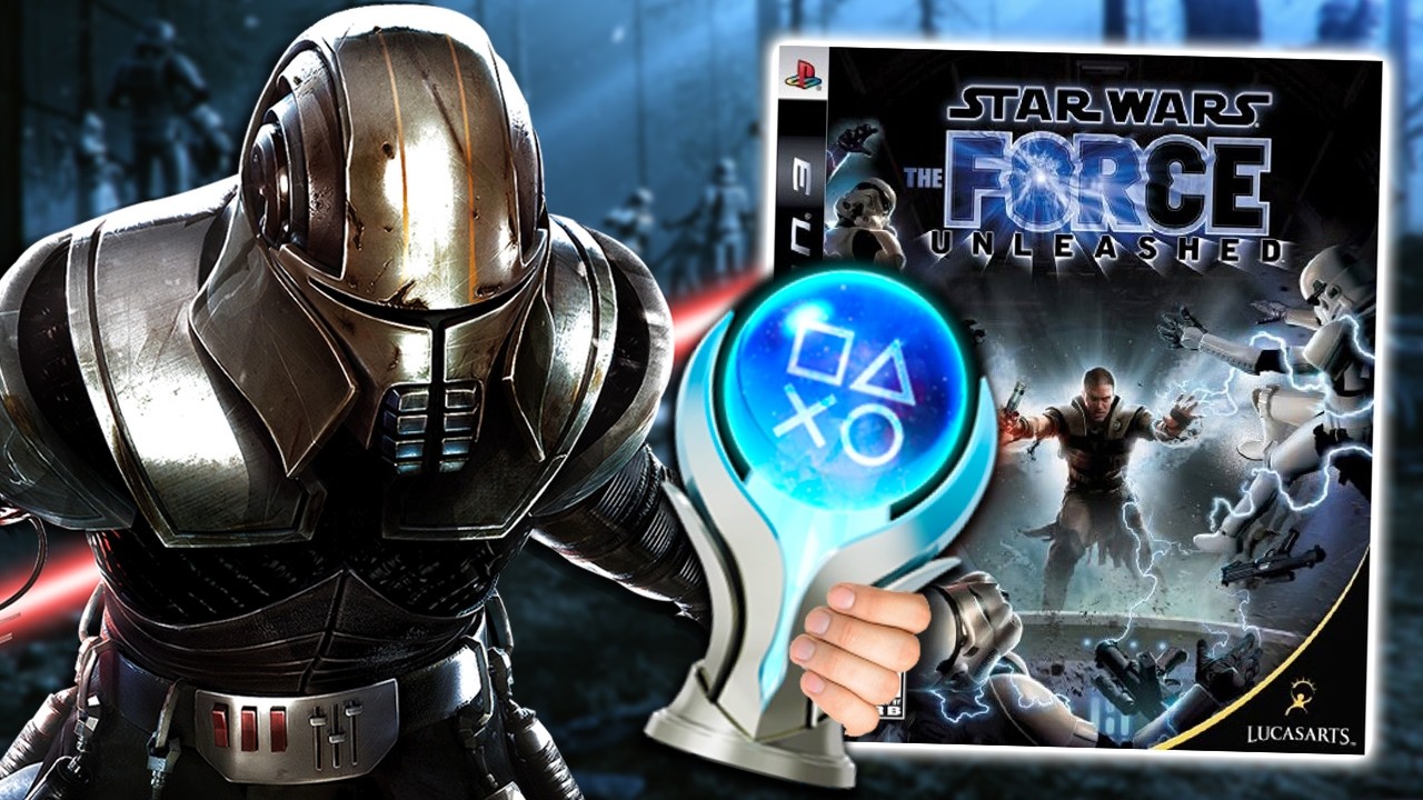 Star Wars: The Force Unleashed's PLATINUM almost RUINED me...