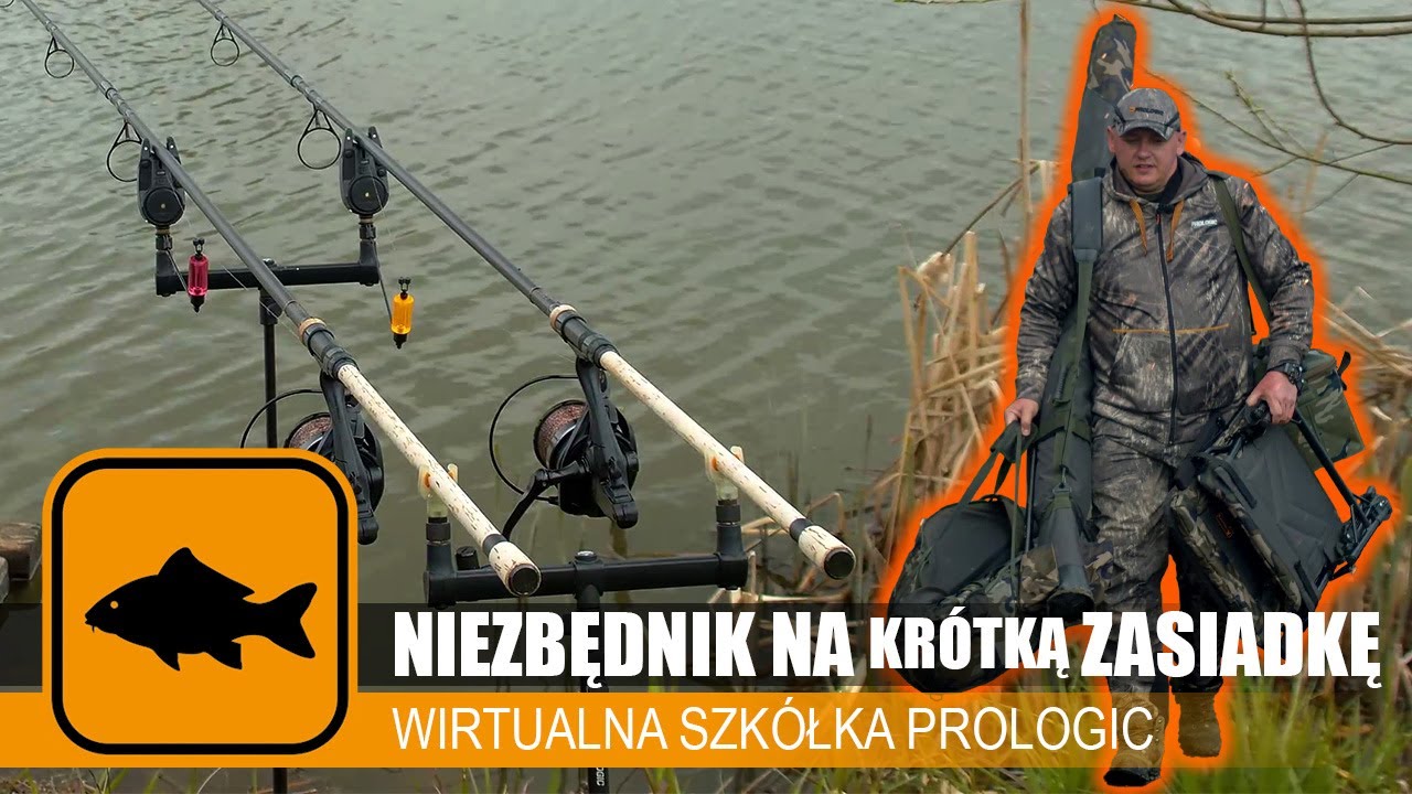 🤔 Niezbędnik na krótką zasiadkę 🎣🎣🎣 // Wirtualna szkółka #Prologic 61