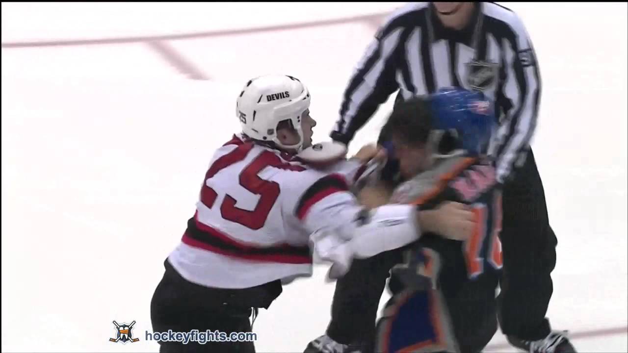 Cam Janssen vs Micheal Haley Nov 25, 2011