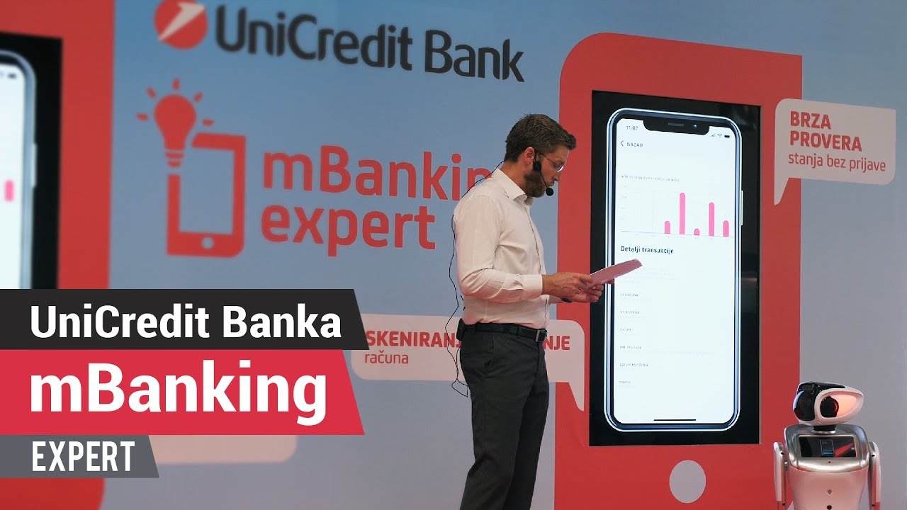 mBanking Expert aplikacija UniCredit Banke