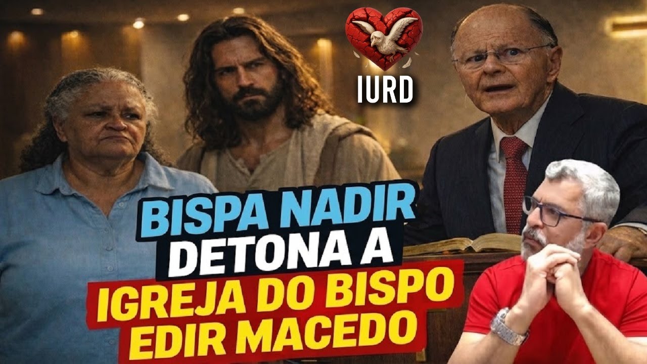 💥 Bispa NADIR DETONA a Igreja Universal do Reino de Deus e afirma que...