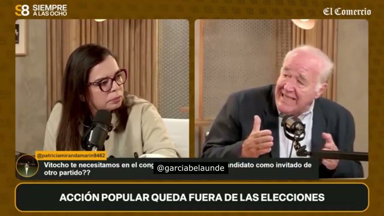 GB560 Víctor García Belaunde sobre fraude Acción Popular: 