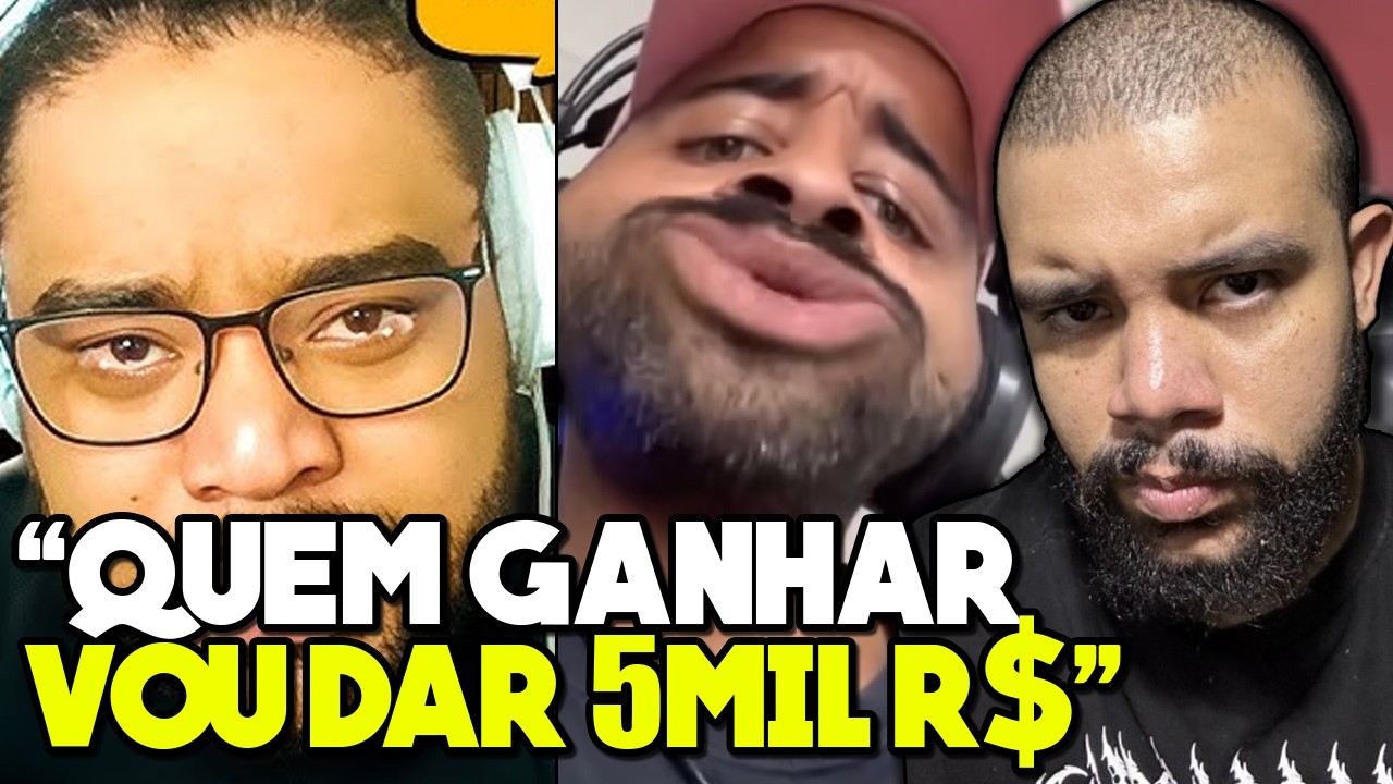 LUANGAMEPLAY REAJANDO A TRETA DE LIL VINICIN VS RAMS&Eacute;S