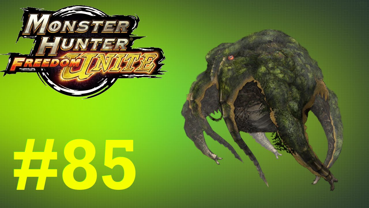 Monster Hunter Freedom Unite - Online Quests -- Part 85: The Floating Dragon - Yama Tsukami