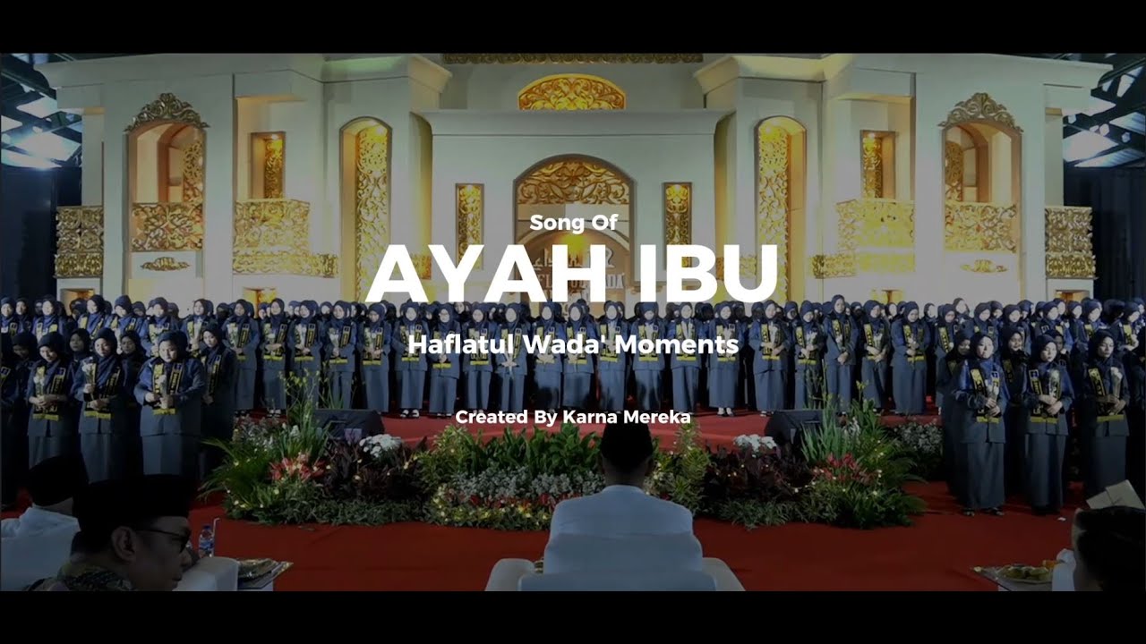 Ayah Ibu - KARNAMEREKA ( Live Cover Choir Of Haflatul Wada' )