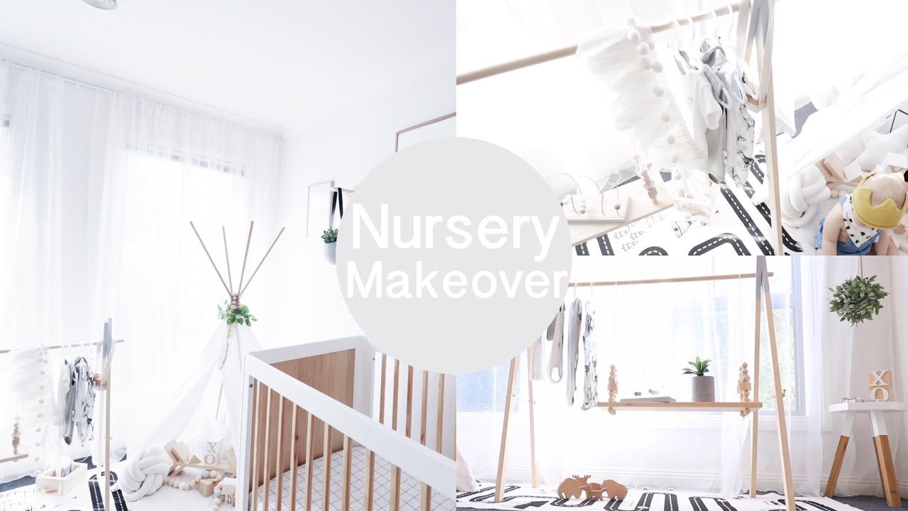 DESIGNER BABY NURSERY MAKEOVER - TOUR VIDEO