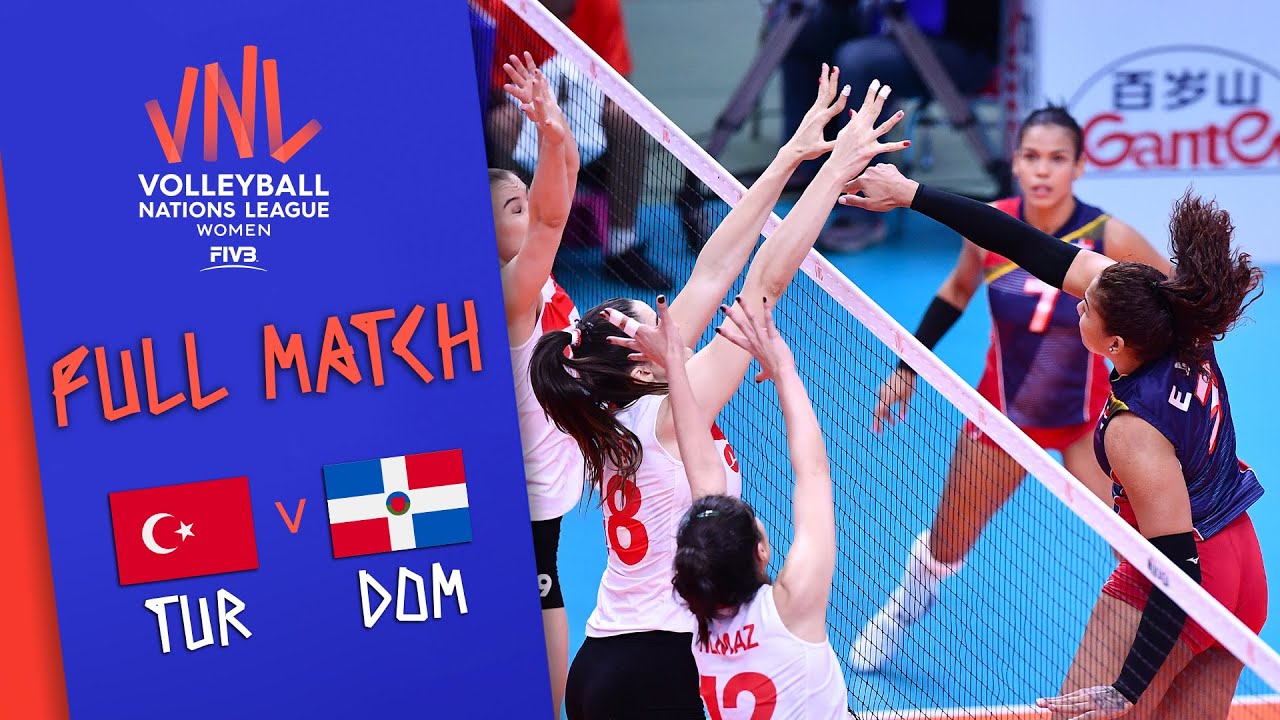 Turkey 🆚 Dominican Republic - Full Match | Women’s Volleyball Nations League 2019