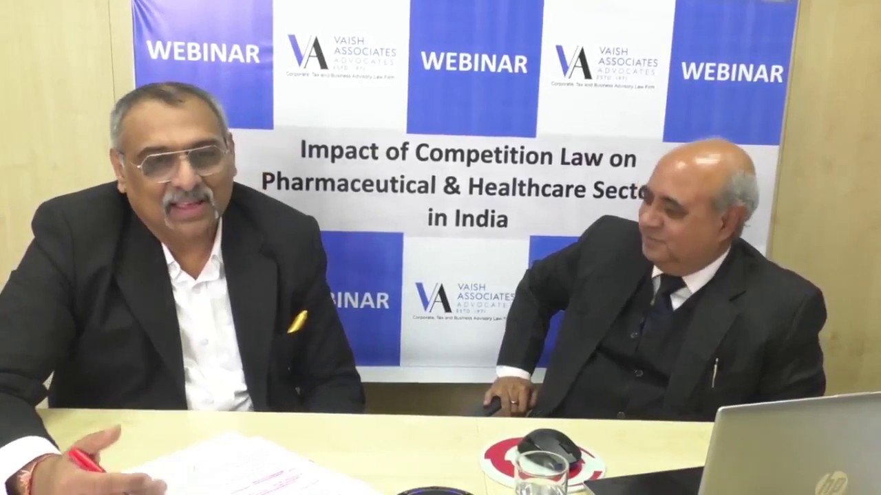 Watch - Webinar on Impact of Competition Law on Pharmaceutical & Healthcare Sectors in India
